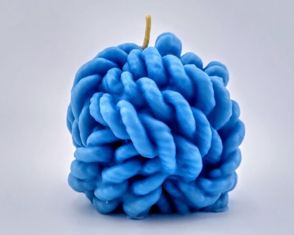 Yarn Ball Molded Candle