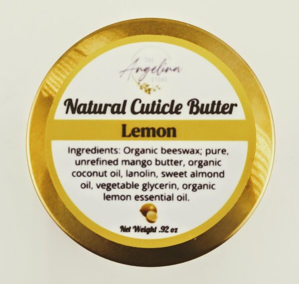 Natural Cuticle Butter With Lemon