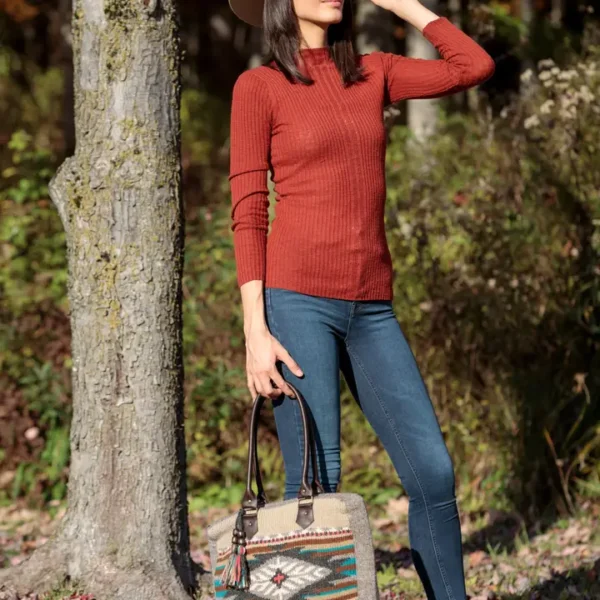 Dallas Wool Knit Handbag