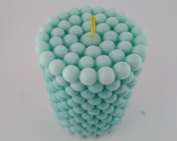 Large Bubble Pillar Candle