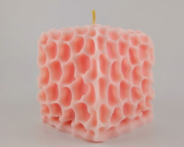 Textured Cube Scented Candle