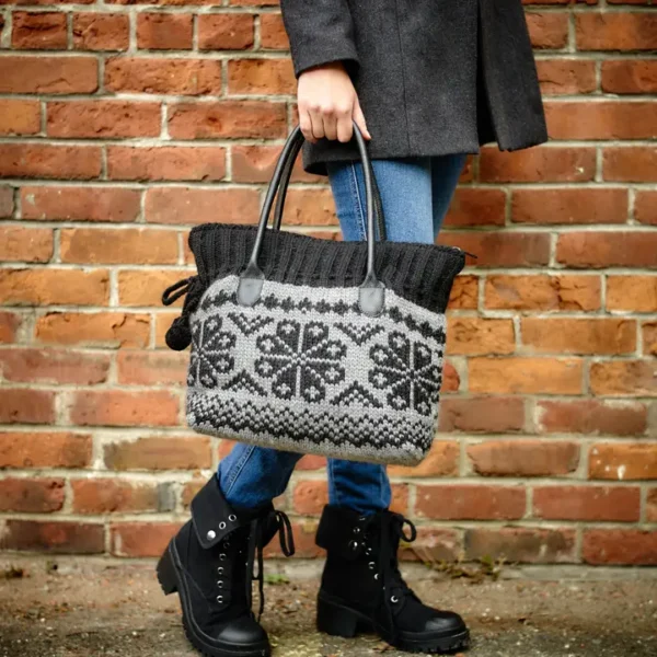 Eva Wool Knit Handbag