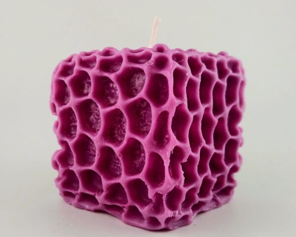 Textured Cube Scented Candle