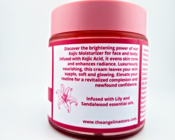 Natural Kojic Moisturizer - Lily & Sandalwood