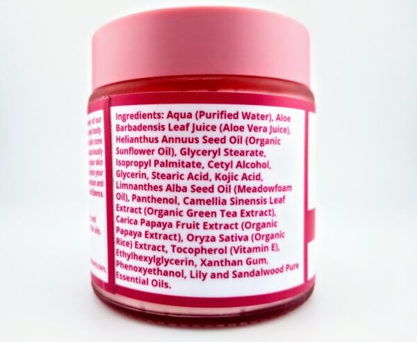 Natural Kojic Moisturizer - Lily & Sandalwood