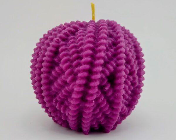 Yarn Ball Molded Candle