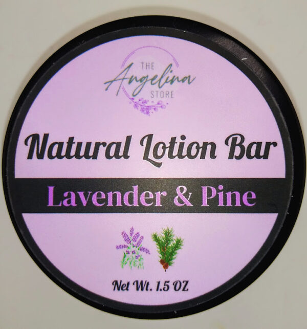 Natural Lavender & Pine Lotion Bars