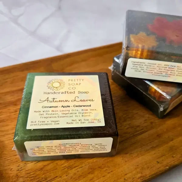 Autumn Leaves Handcrafted Soap by Pretty Soap Co.