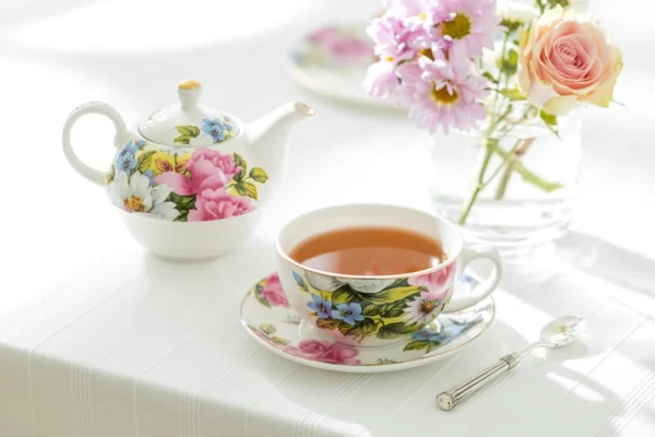 Grace's Rose Fine Porcelain Tea For One Set