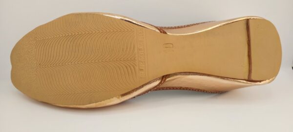 Rose Gold Bling Khussa (US Size 9-9.5)