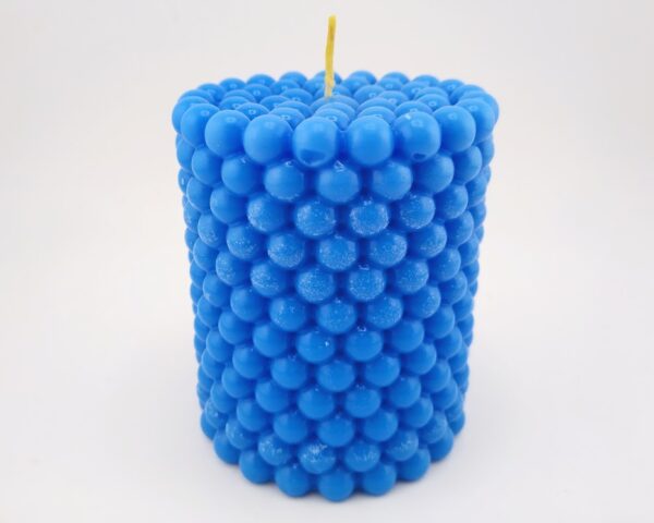 Large Bubble Pillar Candle