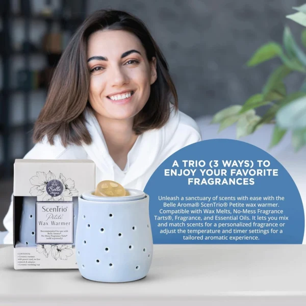 Scentrio® Petite Wax Warmer - Blue Gourd
