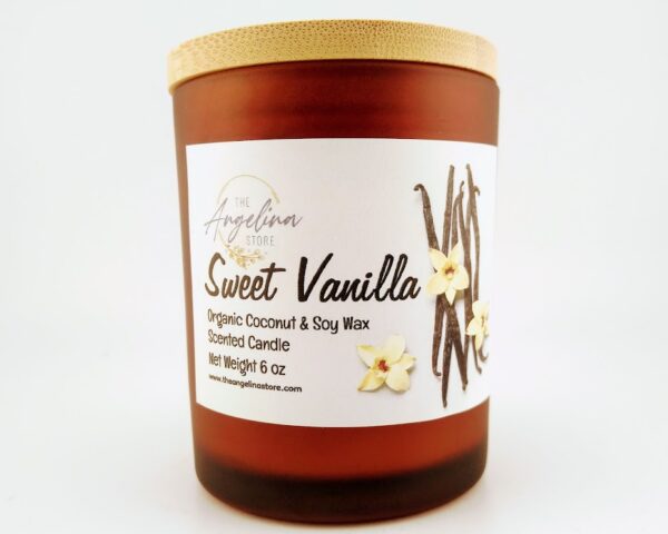 Sweet Vanilla Scented Candle