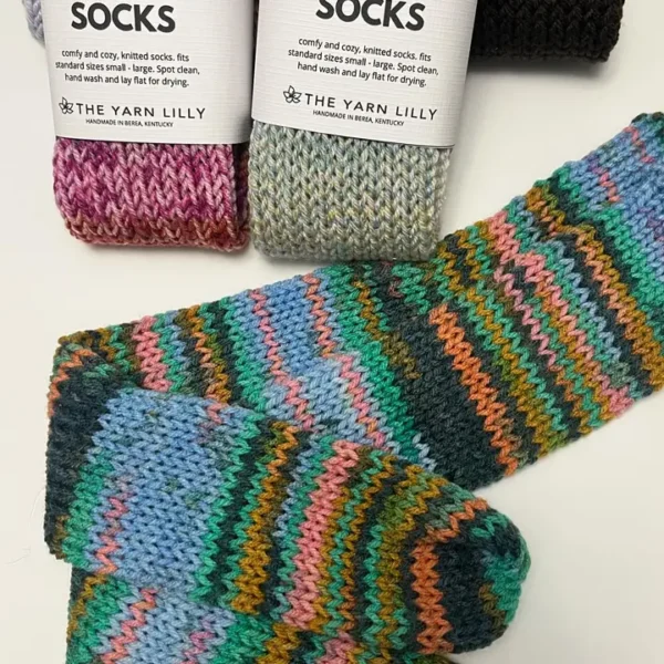 Knitted Socks by The Yarn Lilly