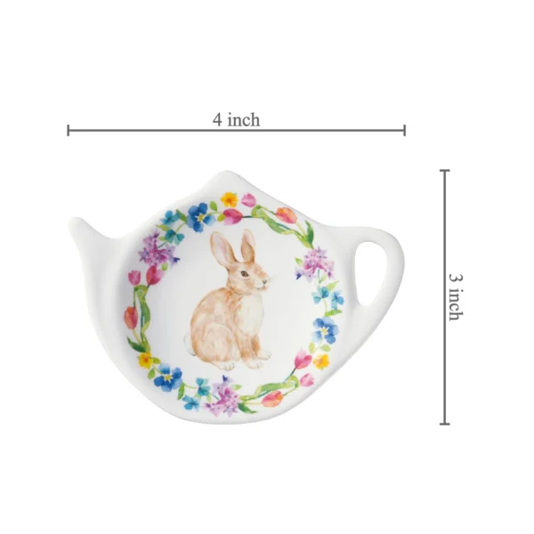 Melamine Tea Bag Holders (Set of 4)