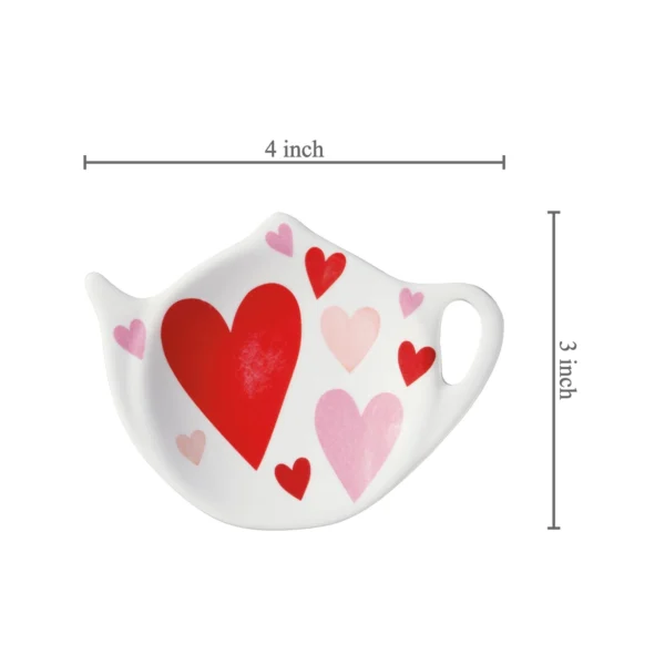 Melamine Tea Bag Holders (Set of 4)