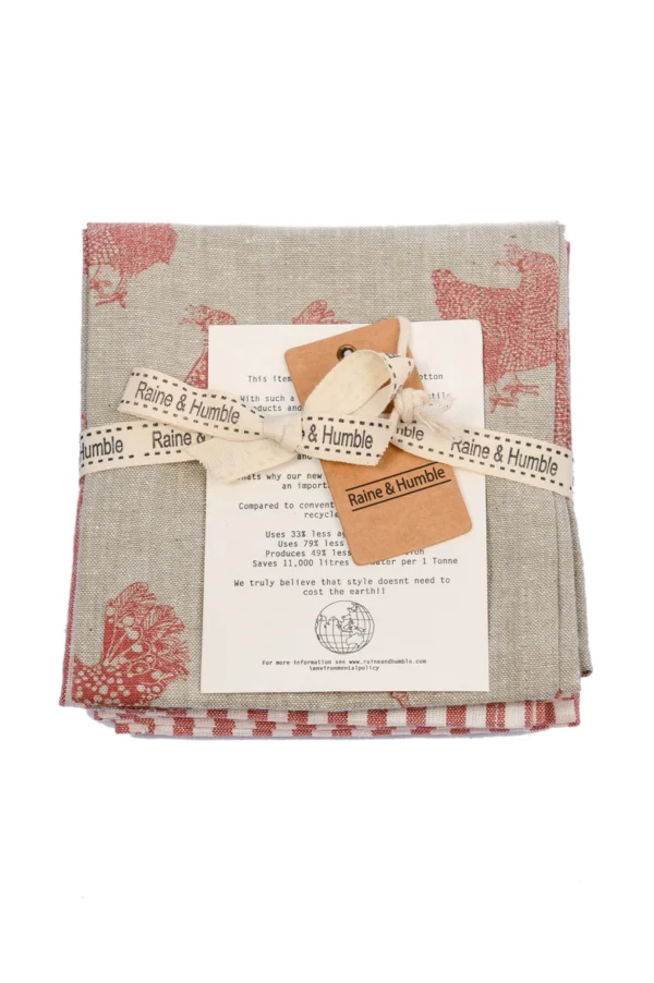 "Henrietta" Tea Towels (Set of 3)