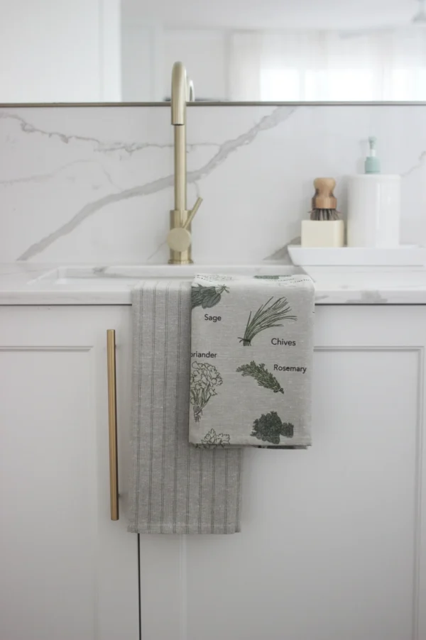 "Herbs" Tea Towels (Set of 2)