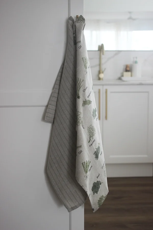 "Herbs" Tea Towels (Set of 2)