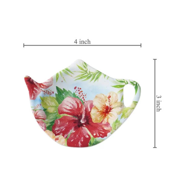 Melamine Tea Bag Holders (Set of 4)