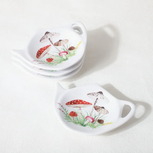 Melamine Tea Bag Holders (Set of 4)