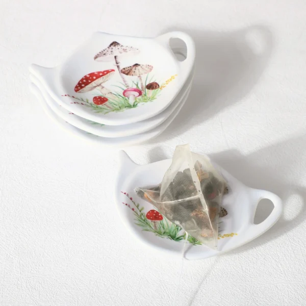Melamine Tea Bag Holders (Set of 4)